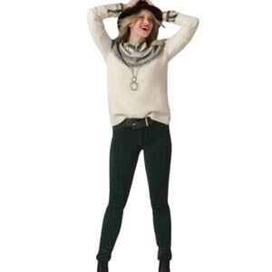 Cabi Corduroy Dark Green Pants